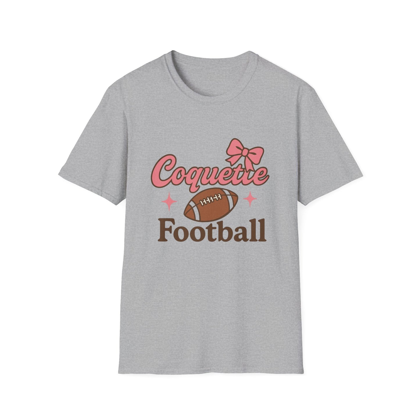 Cute Coquette Football T-Shirt