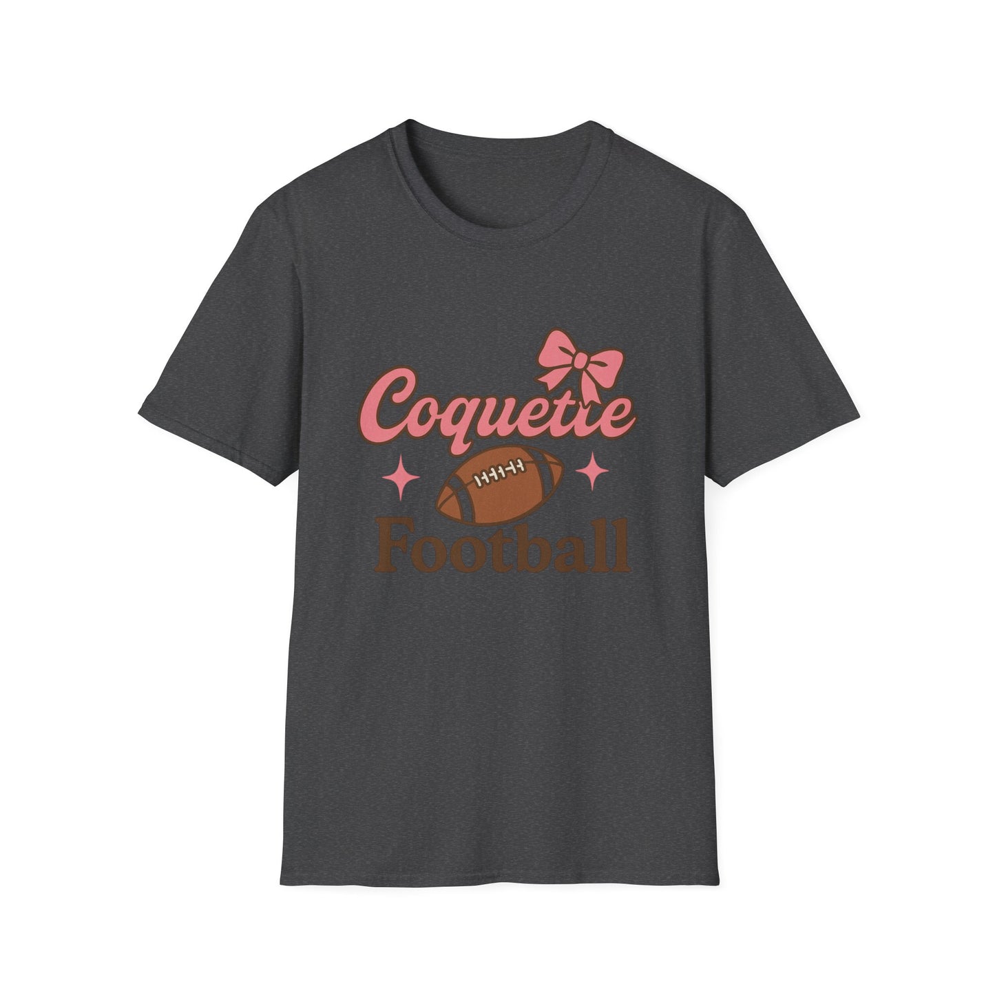 Cute Coquette Football T-Shirt