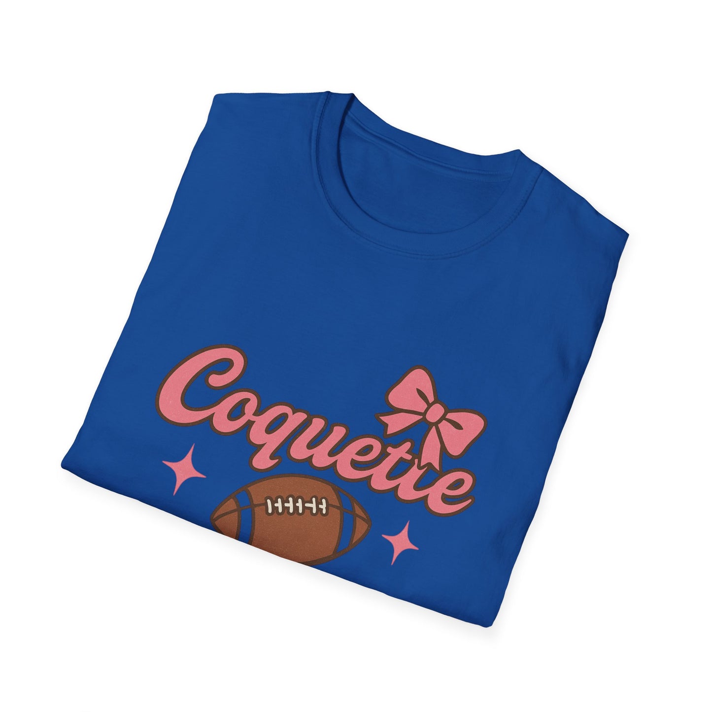 Cute Coquette Football T-Shirt