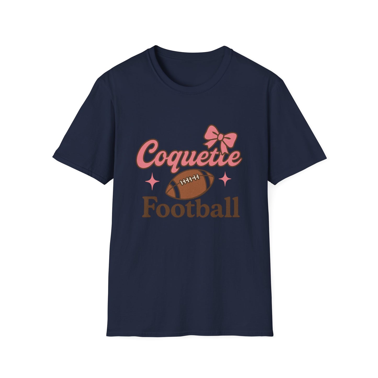 Cute Coquette Football T-Shirt