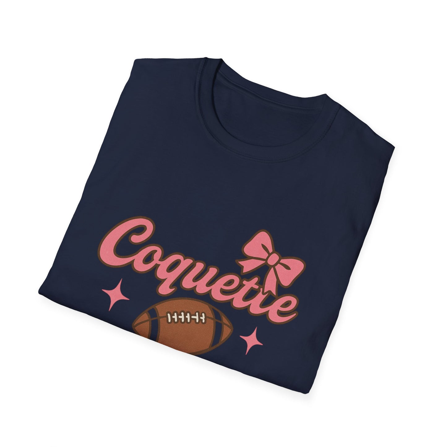 Cute Coquette Football T-Shirt