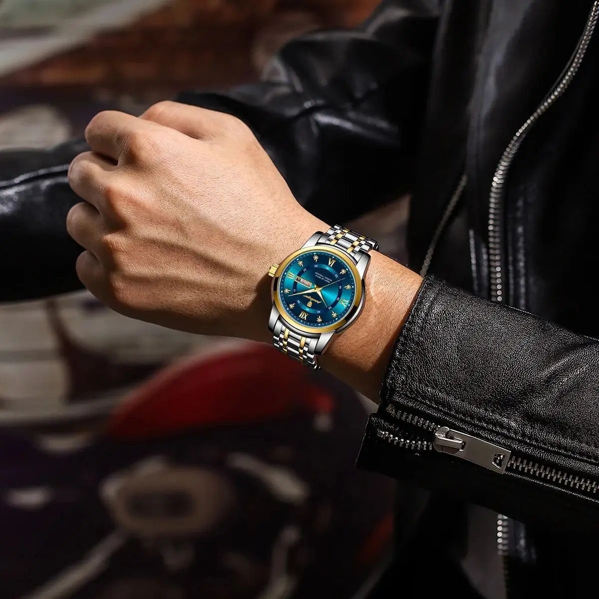 POEDAGAR Luxury Watch for Man