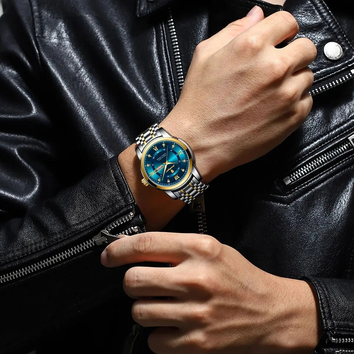 POEDAGAR Luxury Watch for Man